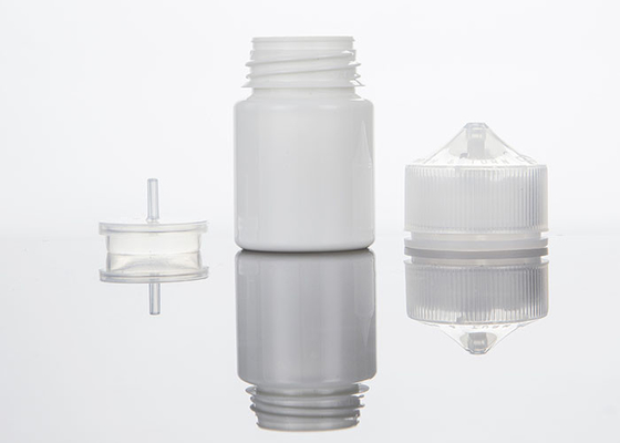 ขวดหยดของเหลว Squeezable ขนาดเล็ก ISO9001 60 มล. พร้อมฝาปิดพร้อมฝางัดแงะ