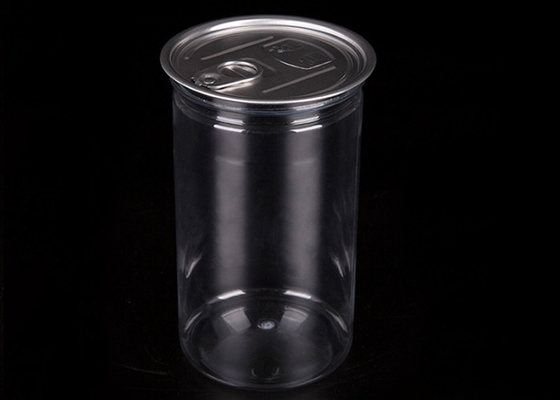 ภาชนะขวดพลาสติกใสสำหรับบรรจุอาหารกระป๋อง 280Ml 500Ml 650Ml