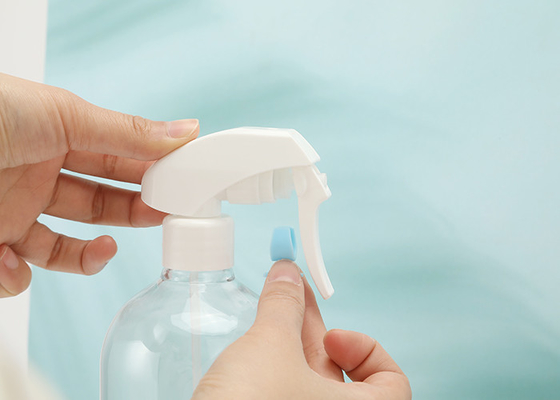 PET Squeeze ขวดสเปรย์ทริกเกอร์พลาสติกใสสีขาว 500ml 1000ml