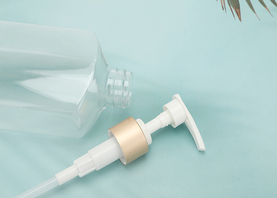 ขวดแชมพูเปล่าปั๊มเปล่า 350 มล. สำหรับซักมือ PET Plastic