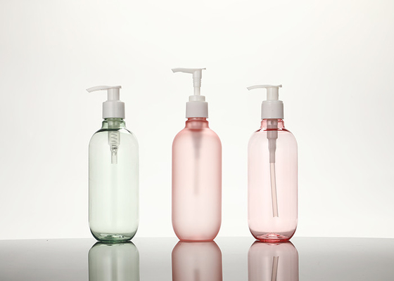 ขวดแชมพู PET รีฟิล 300 มล. พร้อมปั๊ม BPA Free