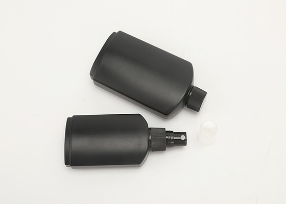 ขวดแชมพูพลาสติก HDPE ทรงเหลี่ยมและแบน 4oz 120ml สำหรับหมึก