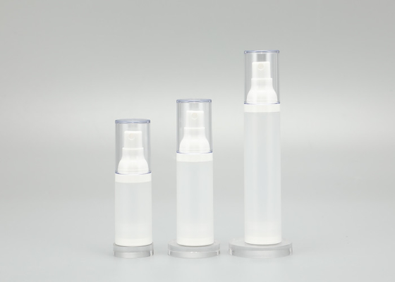 ขวดสเปรย์ปั๊มสุญญากาศเปล่าออนซ์โปร่งใส PP Plastic