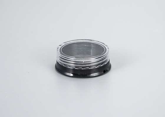 สีขาว 5ml 10ml 15ml 30ml 50ml เติมซ้ํากระป๋องดูแลผิวหนังกลม กระป๋องเครื่องสําอางพลาสติก