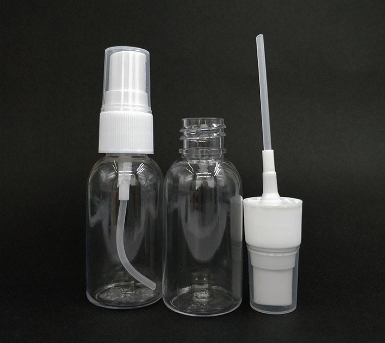 30ml 50ml 60ml 80ml 100ml 120ml 150ml 200ml 250ml 300ml 360ml กระป๋องสเปรย์หมอกพลาสติก PET รอบ