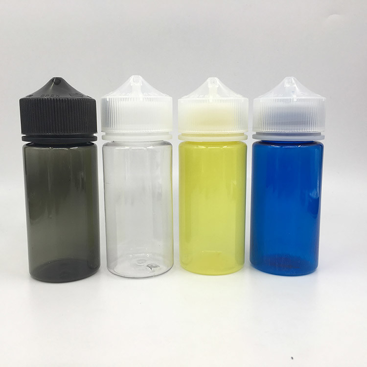 10 ml ถึง 100 ml การพิมพ์สีตามต้องการ ปิดสกรู ปิดเด็ก ป้องกันน้ําเหลว กระป๋องสําหรับ E น้ําเหลว