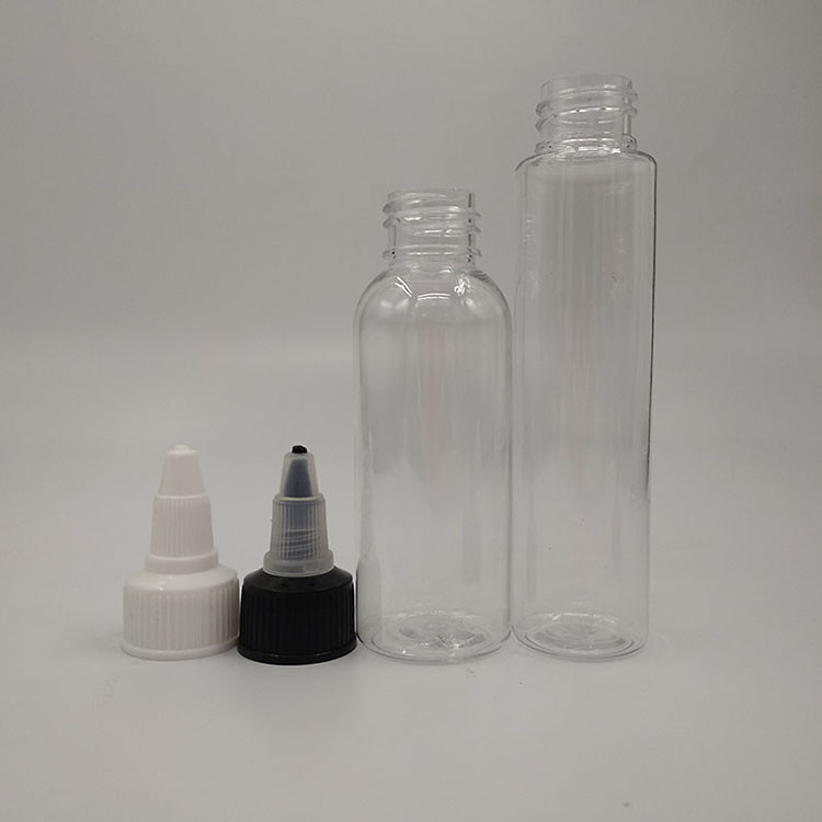 ขวดพลาสติกแบบบิดเปิดพร้อมฝาเกลียว ปราศจากสาร BPA และเหมาะสำหรับเก็บผลิตภัณฑ์ความงามโฮมเมด