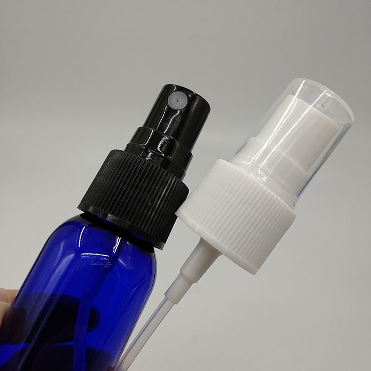 ผิวเรียบ กระป๋องสเปรย์พลาสติก PET สําหรับใช้ในครัวเรือน ความจุ 10ml 15ml 30ml 50ml 60m 70ml 100ml 200ml 500ml กลม