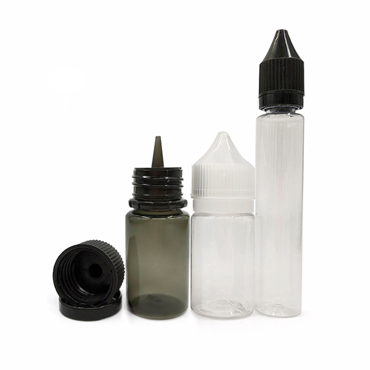 กระป๋องน้ําเหลว E ทนทานที่สะดวกสบาย ขนาด 10ml 15ml 30ml 60ml 80ml 100ml สําหรับความต้องการการควาป