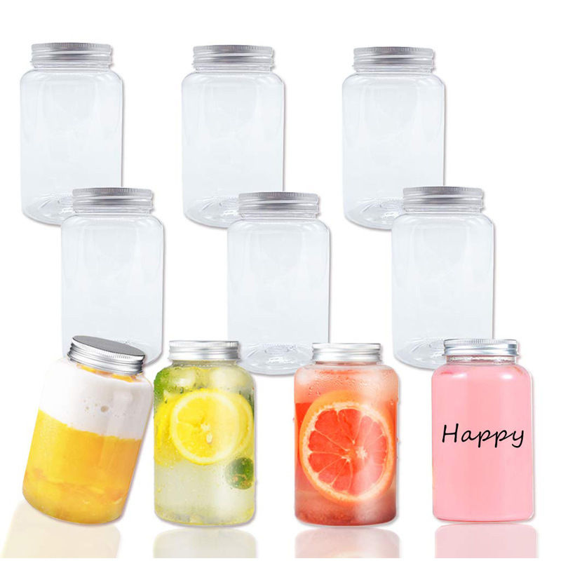 ขวดชาเย็นสมัยใหม่ ความจุ 0.5 กก. ฝาเกลียว สำหรับบรรจุภัณฑ์แบบกำหนดเอง