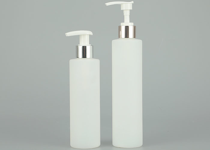 150ml 200ml ขวดแชมพูพลาสติกเปล่ารีฟิลขวดโลชั่นพร้อมฝากดทองและเงิน