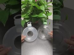 กระปุกพลาสติกทรงโดนัท ขนมน้ําชา กระปุกน้ําดื่มถ้วย