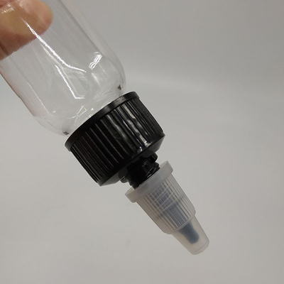 2025 ดีไซน์ใหม่ กระป๋องพลาสติก Dropper กระป๋อง Slim Squeeze กระป๋องโปร่ง Squeeze กระป๋อง PET กระป๋องพลาสติก Dropper สต๊อกใหญ่
